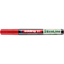 Edding 51 Ecoline D10 piros lakkmarker