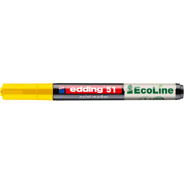 Edding 51 Ecoline D10 sárga lakkmarker