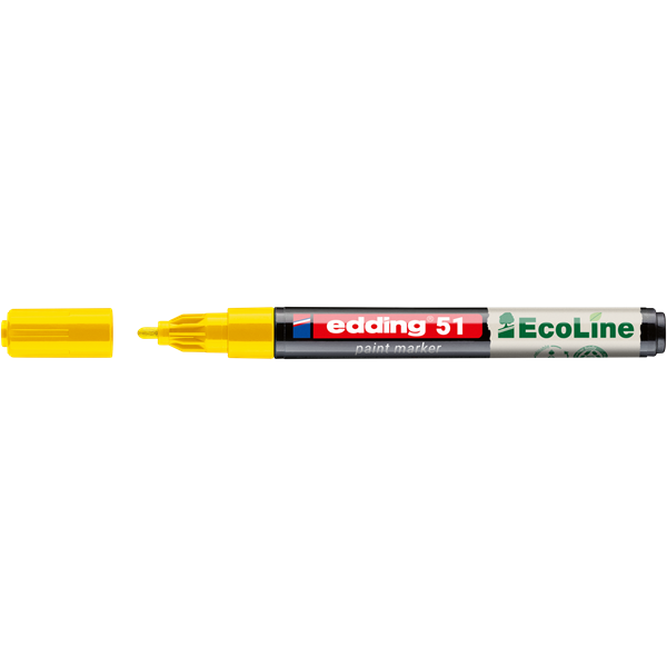 Edding 51 Ecoline D10 sárga lakkmarker