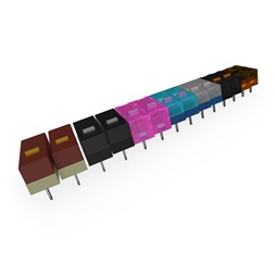 Egér Endgame Gear OP1 univerzális kapcsolókészlet - 2x kapcsoló PCB + 14 kapcsoló