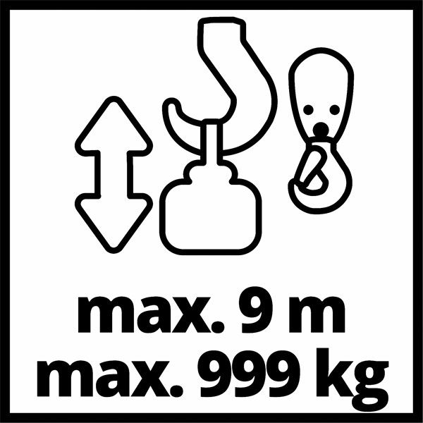 Einhell 2255160 TC-EH 1000 elektromos emelő