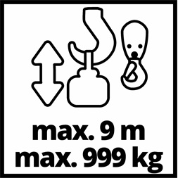 Einhell 2255160 TC-EH 1000 elektromos emelő