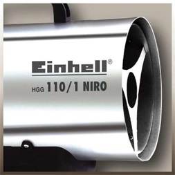 Einhell 2330111 HGG 110/1 Niro gázos hőlégfúvó