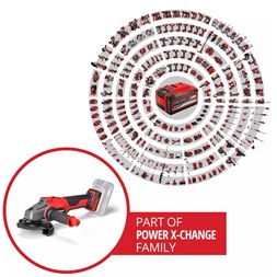 Einhell 4431154 PROFESSIONAL PXC  AXXIO 18/115 akkumulátoros sarokcsiszoló