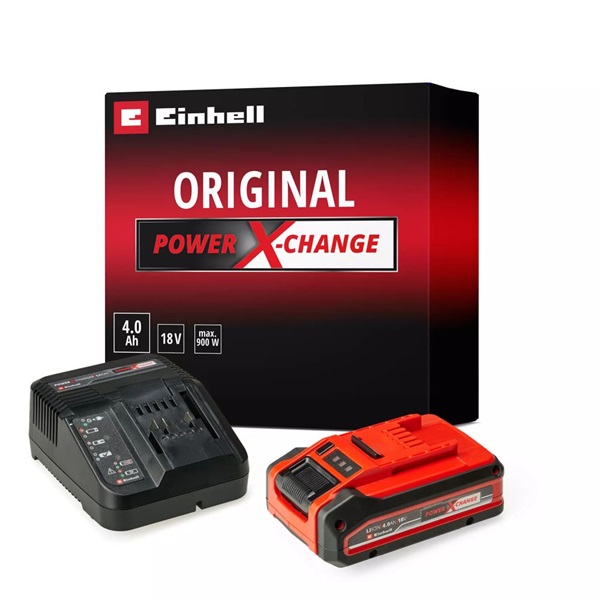 Einhell 4Ah PLUS Power X-Change Starter-Kit akku+töltő
