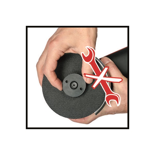 Einhell 4431151 PROFESSIONAL PXC AXXIO 18/125 Q Solo akku és töltő nélkül akkumulátoros sarokcsiszoló