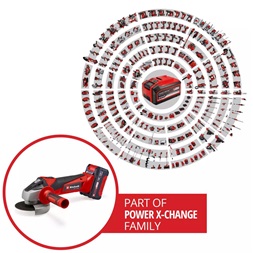 Einhell TC-AG 18/115 Li (1x4,0Ah) akkus sarokcsiszoló