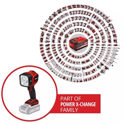 Einhell TC-CL 18/350 Li - Solo akkus lámpa