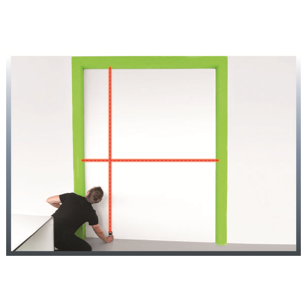 Einhell TC-LD 25 lézeres távolságmérő (Újracsomagolt)