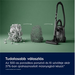 Electrolux EB51A3WB Animal 500 porzsákos porszívó