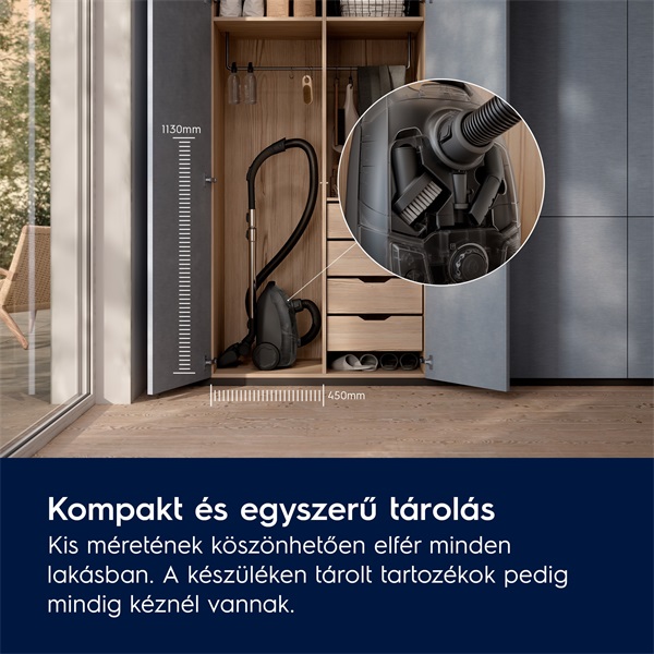 Electrolux EB51A3WB Animal 500 porzsákos porszívó