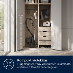 Electrolux EB61H6SW  Hygienic 600 porzsákos porszívó