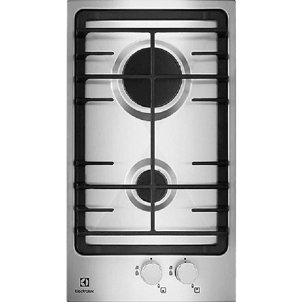 Electrolux EGG3322NVX inox, beépíthető, gáz, főzőzóna: 2, beépíthető méret: 27cm, főzőlap