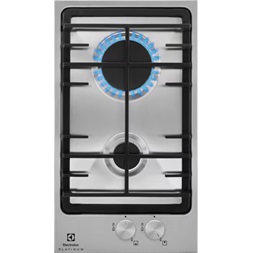 Electrolux EGG3322NVX inox, beépíthető, gáz, főzőzóna: 2, beépíthető méret: 27cm, főzőlap