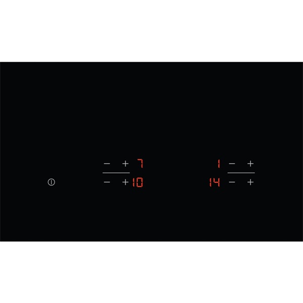 Electrolux EHF6240XXK fekete, beépíthető, elektromos üvegkerámia, főzőzóna: 4, beépíthető méret: 56cm, főzőlap