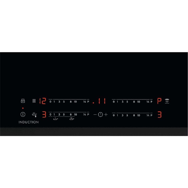 Electrolux EIS6134 SenseFry fekete, beépíthető, indukciós, főzőzóna: 4, beépíthető méret: 56cm, főzőlap