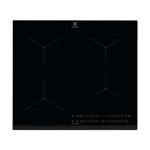 Electrolux EIS62443 fekete, beépíthető, indukciós, főzőzóna: 4, beépíthető méret: 56cm, főzőlap