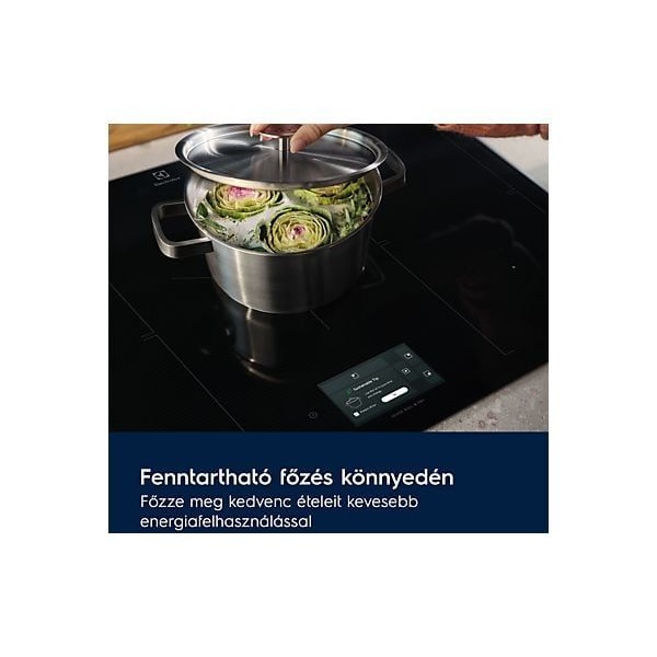 Electrolux EIS82453IT SenseBoil fekete, beépíthető, indukciósm főzőzóna:45, méret:80cm, főzőlap