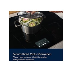 Electrolux EIS82453IT SenseBoil fekete, beépíthető, indukciósm főzőzóna:45, méret:80cm, főzőlap