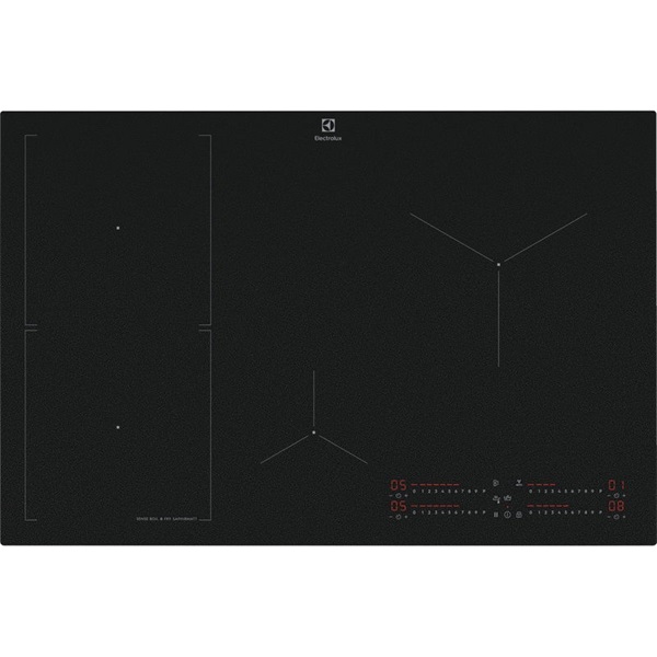 Electrolux EIS87453IZ fekete, beépíthető, indukciós, főzőzóna:4, beépíthető méret:80cm, főzőlap