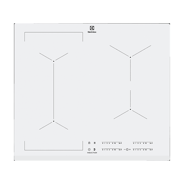 Electrolux EIV63440BW fehér, beépíthető, indukciós, főzőzóna: 4, beépíthető méret: 56cm, főzőlap