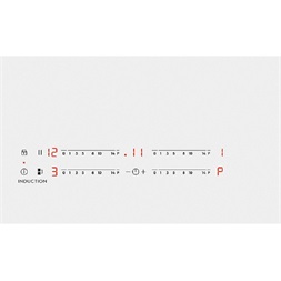 Electrolux EIV63440BW fehér, beépíthető, indukciós, főzőzóna: 4, beépíthető méret: 56cm, főzőlap