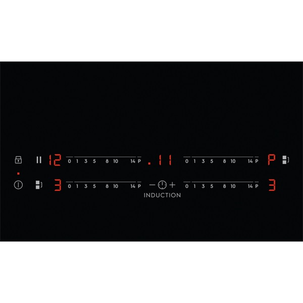 Electrolux EIV644 fekete, beépíthető, indukciós, főzőzóna: 4, beépíthető méret: 56cm, főzőlap