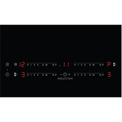Electrolux EIV644 fekete, beépíthető, indukciós, főzőzóna: 4, beépíthető méret: 56cm, főzőlap