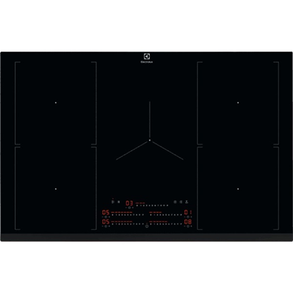 Electrolux EIV84550 fekete, beépíthető, indukciós, főzőzóna: 5, beépíthető méret: 75cm, főzőlap