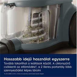 Electrolux EL31C2OG Clean 300 porzsák nélküli porszívó