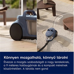 Electrolux EL51C2SW Clean 500 porzsák nélküli porszívó