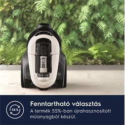 Electrolux EL61H4SW fehér-fekete porzsák nélküli porszívó