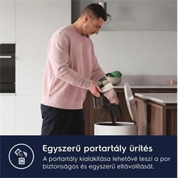 Electrolux EL61H4SW fehér-fekete porzsák nélküli porszívó
