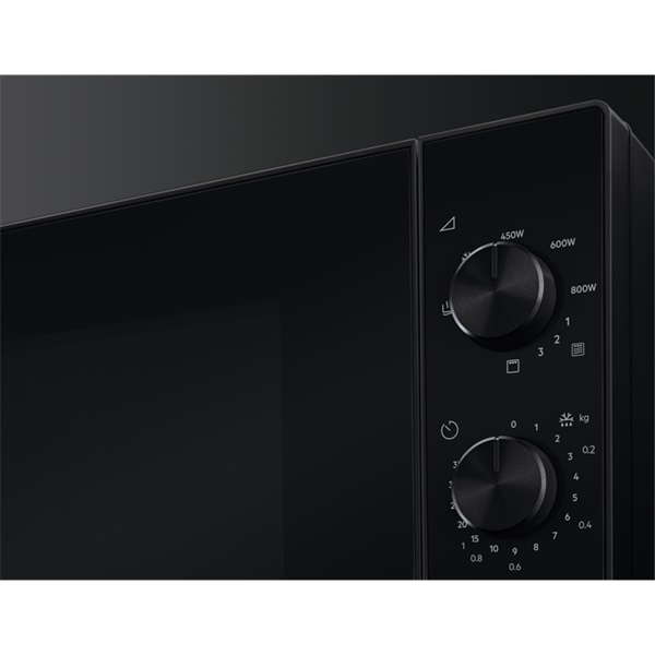 Electrolux EMZ421MMK 1000W 20L fekete mikrohullámú sütő