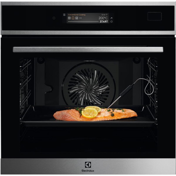 Electrolux EOC9P31WX SteamCrisp inox, beépíthető, sütőtér: 71L, grill, légkeverés, gőzsütő