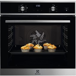 Electrolux EOD5C71X SteamBake fekete, beépíthető, sütőtér: 72L, grill, légkeverés, katalitikus, sütő