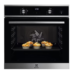 Electrolux EOD5C71X SteamBake fekete, beépíthető, sütőtér: 72L, grill, légkeverés, katalitikus, sütő