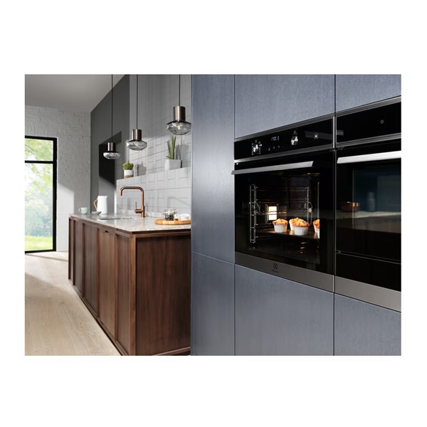 Electrolux EOD5C71X SteamBake fekete, beépíthető, sütőtér: 72L, grill, légkeverés, katalitikus, sütő