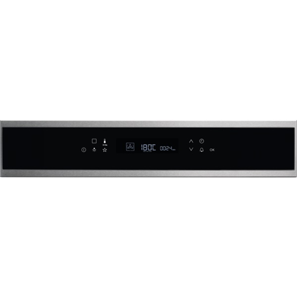 Electrolux EOE7P31X fekete, beépíthető, sütőtér: 72L, grill, légkeverés, pirolitikus, sütő