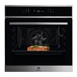 Electrolux EOE7P31X fekete, beépíthető, sütőtér: 72L, grill, légkeverés, pirolitikus, sütő