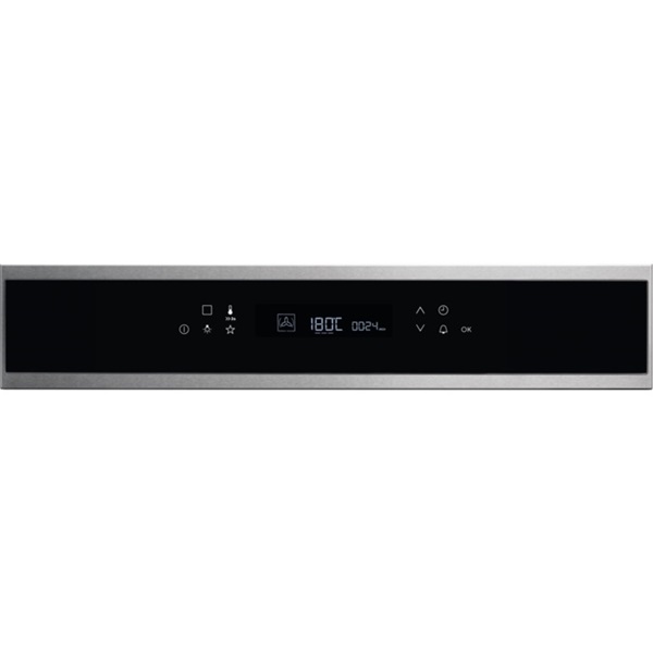 Electrolux EOE7P31X fekete, beépíthető, sütőtér: 72L, grill, légkeverés, pirolitikus, sütő