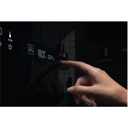 Electrolux EOE7P31X fekete, beépíthető, sütőtér: 72L, grill, légkeverés, pirolitikus, sütő
