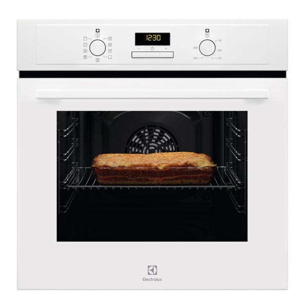 Electrolux EOF3H40BW fehér, beépíthető, sütőtér: 65L, grill, légkeverés, sütő