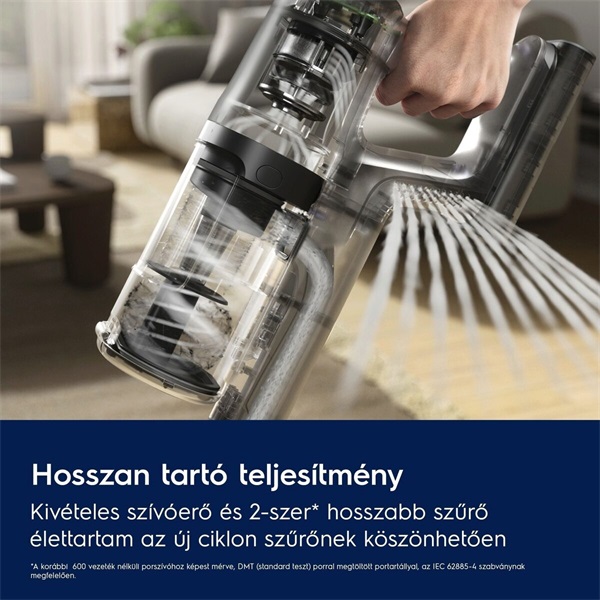 Electrolux EP61AB21UG Animal 600 vezeték nélküli álló porszívó gazdiknak