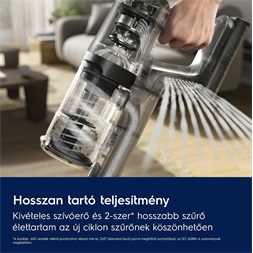 Electrolux EP61H21WET Hygienic 600 vezeték nélküli álló porszívó