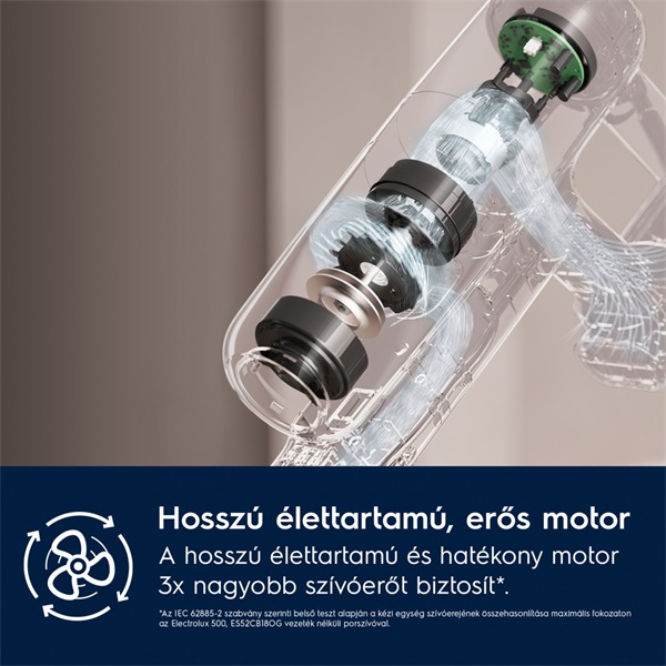 Electrolux EP71UB14DB Ultimate 700 vezeték nélküli álló porszívó