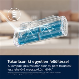 Electrolux EP71UB14DB Ultimate 700 vezeték nélküli álló porszívó