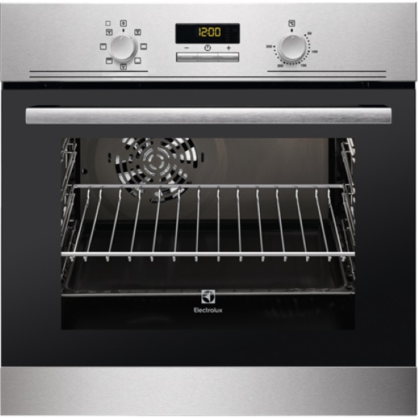 Electrolux EZA2400AOX inox, beépíthető, sütőtér: 57L, grill, légkeverés, katalitikus, sütő