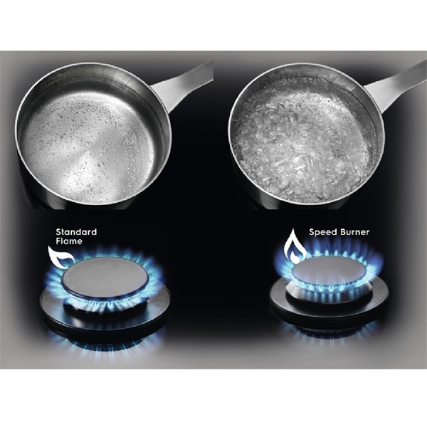 Electrolux KGG64262K fekete, beépíthető, gáz, főzőzóna: 4, beépíthető méret: 56cm, főzőlap