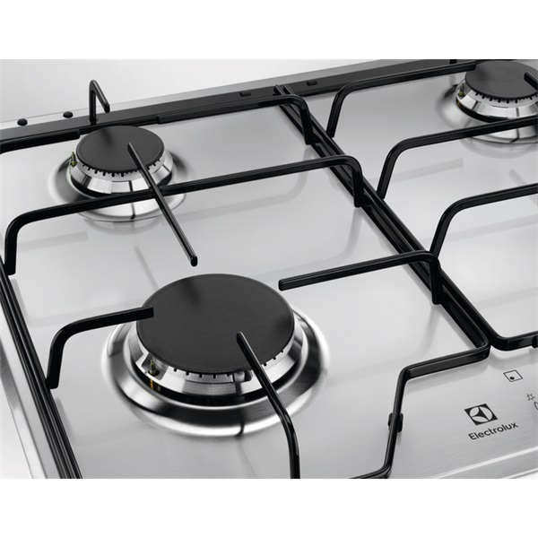 Electrolux KGS6424SX inox, beépíthető, gáz, főzőzóna: 4, beépíthető méret: 56cm, főzőlap